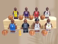 The NBA All-Star Player figures (Image via Etsy)